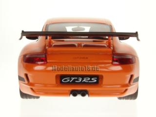 Porsche 911 997 GT3 RS orange/schwarz Welly 1:18