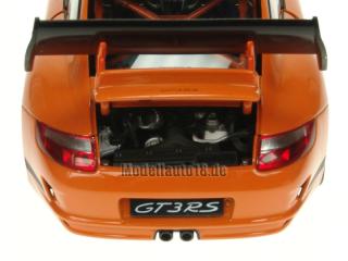 Porsche 911 997 GT3 RS orange/schwarz Welly 1:18