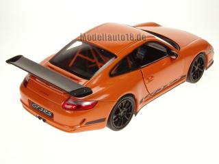 Porsche 911 997 GT3 RS orange/schwarz Welly 1:18