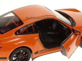 Porsche 911 997 GT3 RS orange/schwarz Welly 1:18