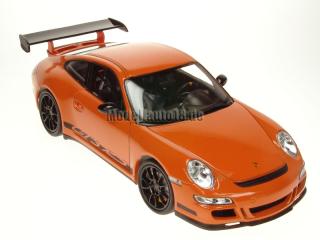 Porsche 911 997 GT3 RS orange/schwarz Welly 1:18