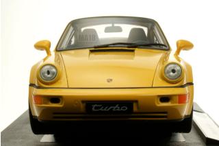 Porsche 964 Turbo gelb Welly 1:18