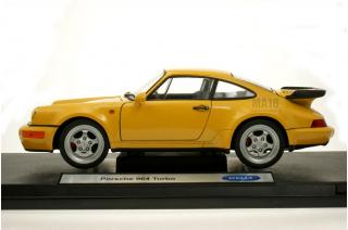 Porsche 964 Turbo gelb Welly 1:18