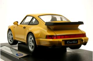 Porsche 964 Turbo gelb Welly 1:18