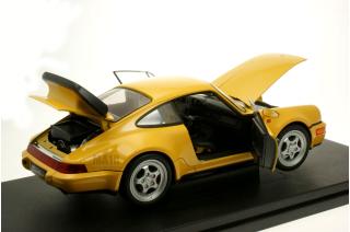 Porsche 964 Turbo gelb Welly 1:18