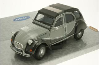 Citroen 2CV 6 Charleston grau/schwarz Welly 1:24