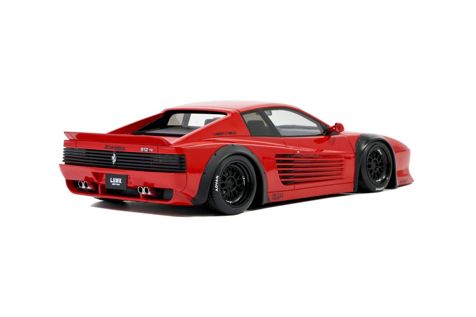 Modellauto LBWK 512 TR 2021 Rosso Corsa GT Spirit 1:18 