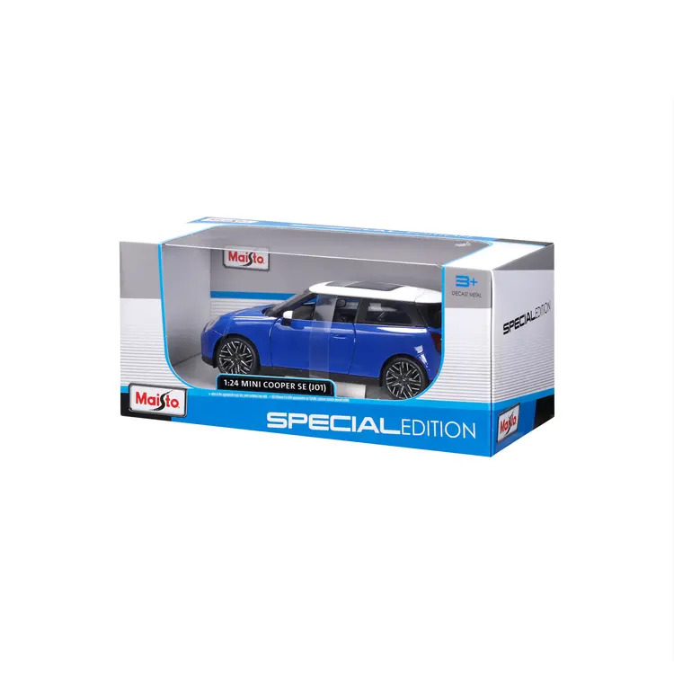 Modellauto Mini Cooper SE J01 2024 blau Maisto 1:24 bei modellauto18.de