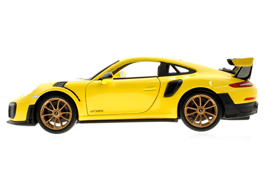 Voiture miniature - MAISTO - PORSCHE 911 GT2 RS - Jaune - Pour enfant de 3  ans et plus