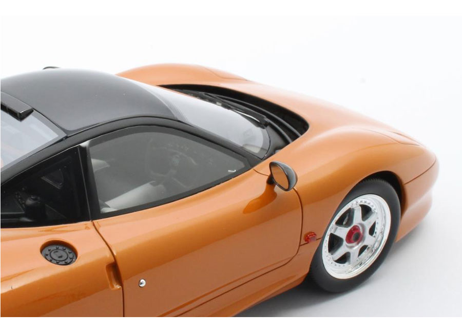 Modellauto Jaguar Xj R 1990 Orange Metallic Cult Scale