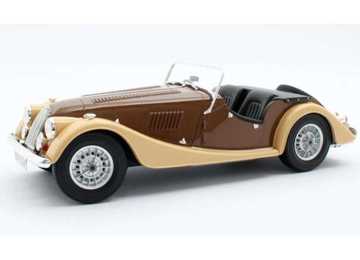 maru189ページ⑦ Modellauto Morgan plus 8 brown / beige 1970 Cult Scale Models 1:18