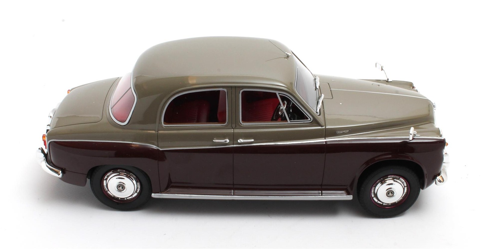 Modellauto Rover 110 P4 maroon / beige `62-`64 Cult Scale Models 1
