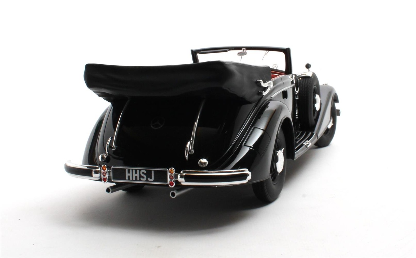 Modelcar Mercedes-Benz 540K Cabriolet B black `36-`38 Cult Scale