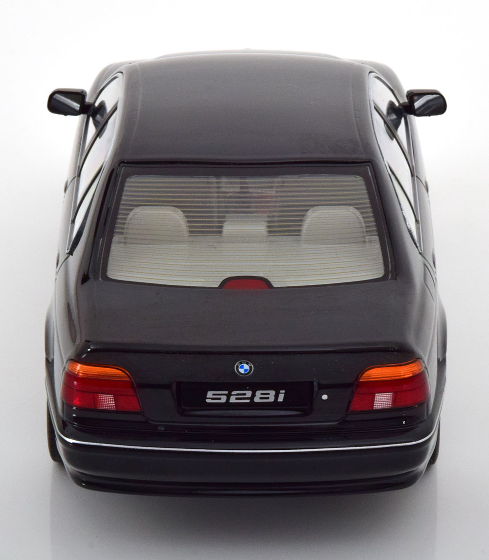 Modellauto BMW 528i E39 Limousine 1995 schwarz KK-Scale 1:18