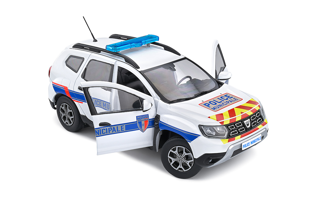 Modellauto Dacia Duster PH.2 POLICE MUNICIPALE 2021 S1804606 Solido 1:18  Metallmodell bei