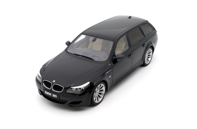 Modellauto BMW E61 M5 2004 Black Saphire Metallic 475 OttO mobile 1:18  Resinemodell (Türen, Motorhaube nicht zu öffnen!) bei