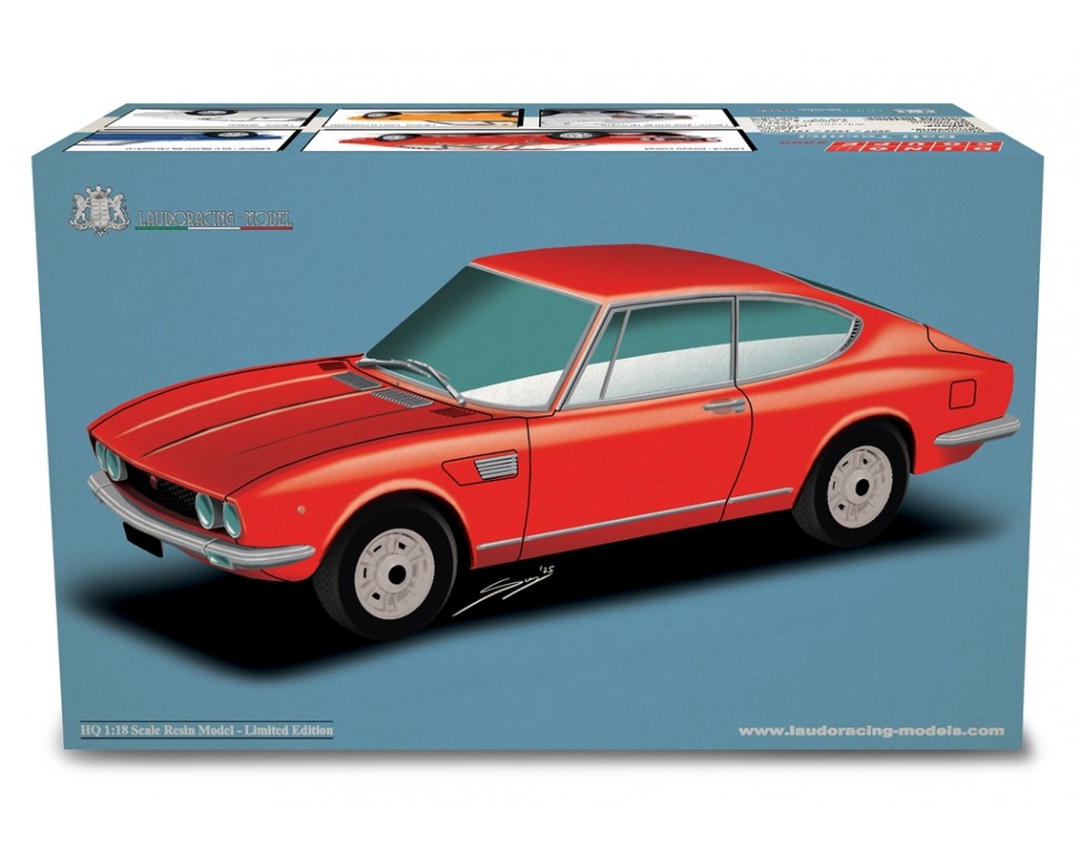 Laudoracing-models 1/18 fiat dino spider 2000 1967 lm117a - Collection