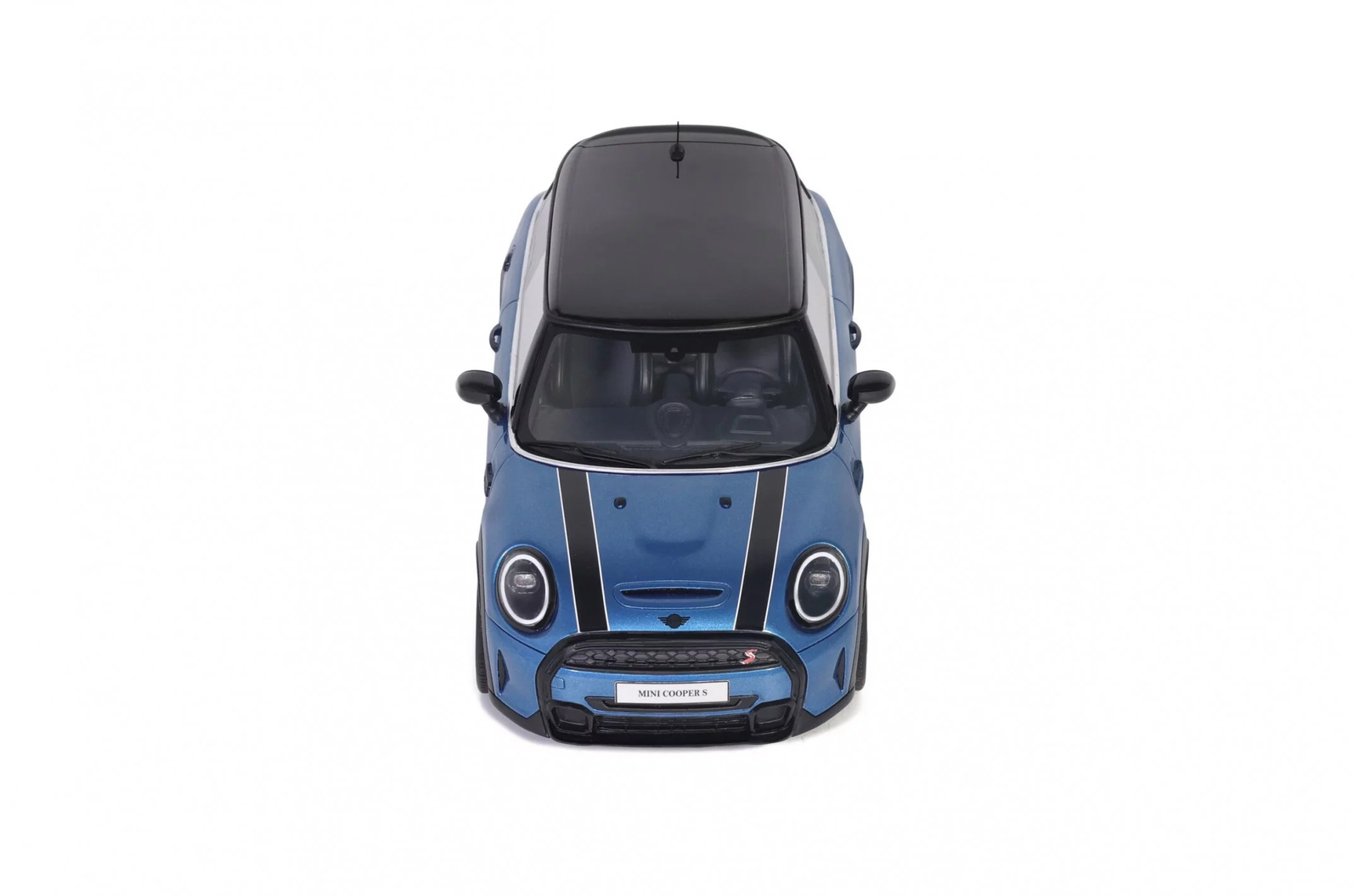 Modellauto MINI COOPER S BLUE 2021 OttOmobile 1:18 Resinemodell (Türen ...