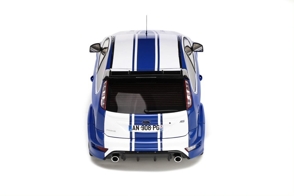 Modellauto Ford Focus MK2 RS Le Mans Blue 2010 OttO mobile 1